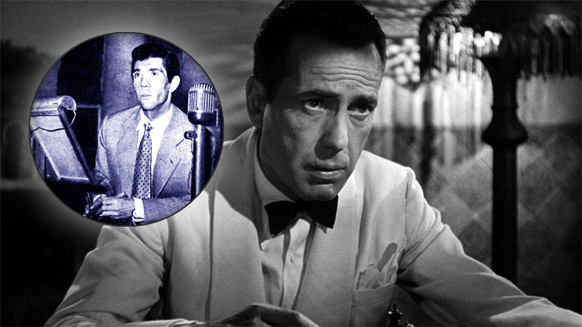 La voz de Humphrey Bogart en español. José García Guardiola, actor de doblaje, la voz de Humphrey Bogart